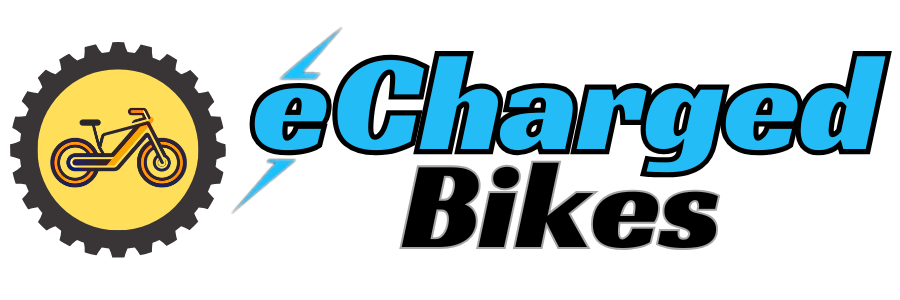 eCharged Bikes Logo - Medium Landscape Transparent